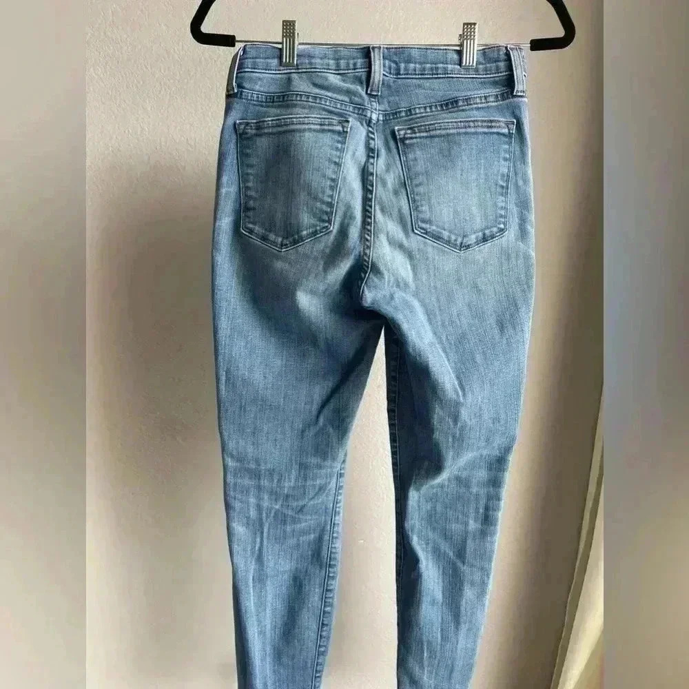 J. Crew High Rise Skinny Jean Medium Wash - Picture 5 of 7